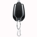 Mini Carregador USB Portátil com Chaveiro – Energia de Emergência Sempre à Mão