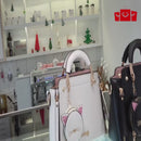 Bolsa de Couro Sintético Feminina – Estilo Luxo com Design de Grife e Acabamento Premium