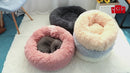 Cama para Cachorros e Gatos Donuts Dogmiau – Conforto Supremo com Design Macio e Aconchegante