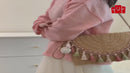 Bolsa de Ombro Feminina em Palha Estilo Boho – Modelo Samira com Design Artesanal