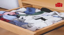 Caixa de Armazenamento de Roupas Utililar – Organizador Dobrável com Tampa e Alças