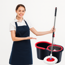 Mop Giratório Completo Nybc – Cesto em Inox com 2 Refis e Saboneteira Integrada