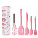 Utensílio de Cozinha Silicone - Kit 05 Und