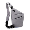Bolsa Masculina de Ombro Antifurto – Ideal para Trabalho, Viagens e Uso Diário
