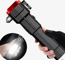 Lanterna Tática M9 Multifuncional 4 em 1 – Indestrutível, Recarregável por USB e Mega Potência