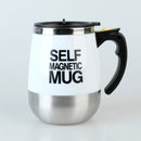 Caneca Mixer Magnética 400ml – Misturador Automático Portátil para Bebidas Quentes e Frias