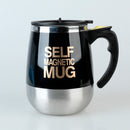 Caneca Mixer Magnética 400ml – Misturador Automático Portátil para Bebidas Quentes e Frias