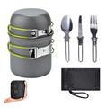 Kit Utensílios de Cozinha Ultraleves para Acampamento – Compacto e Fácil de Transportar