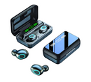 Fone Bluetooth Faser F9 com Display Digital – Som Hi-Fi, Case Recarregável e Conexão Estável